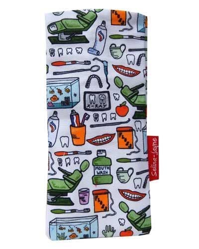 Dentist Soft Glasses Case by Selina-Jayne