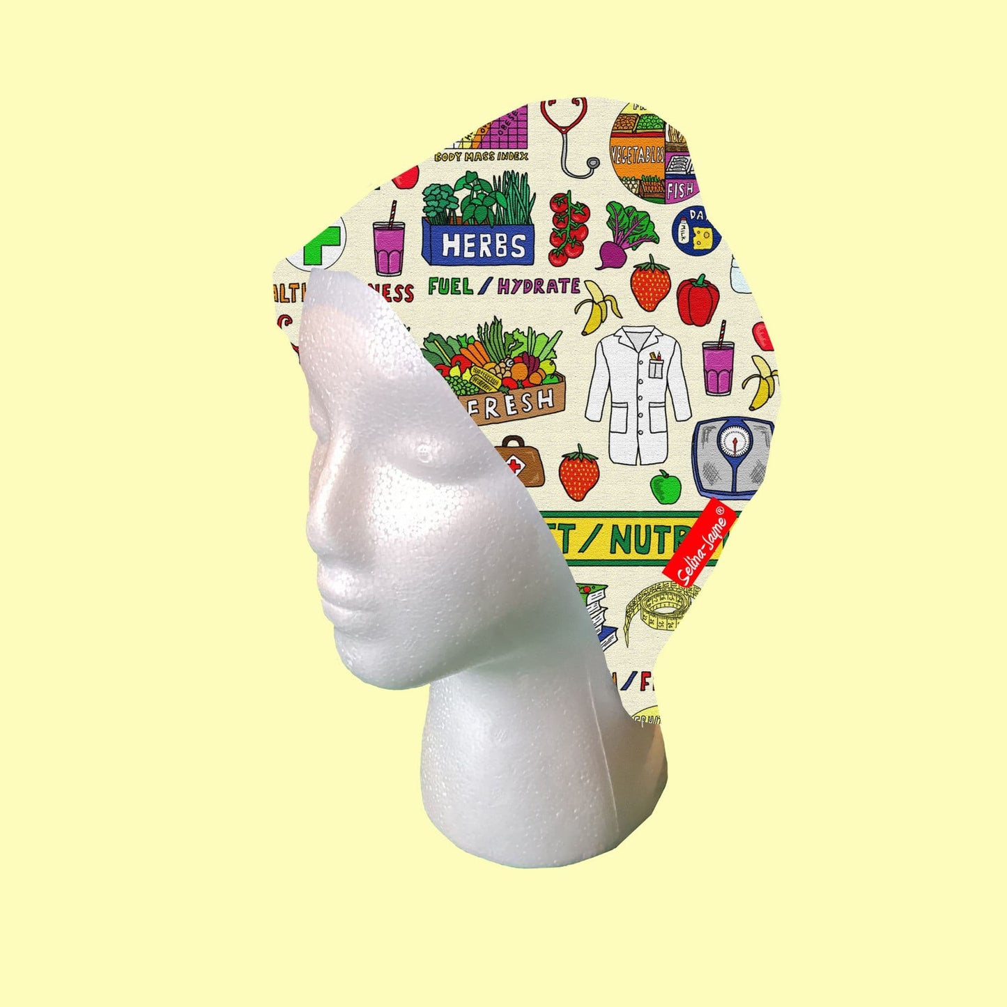 Dietitian Scrub Cap by Selina-Jayne