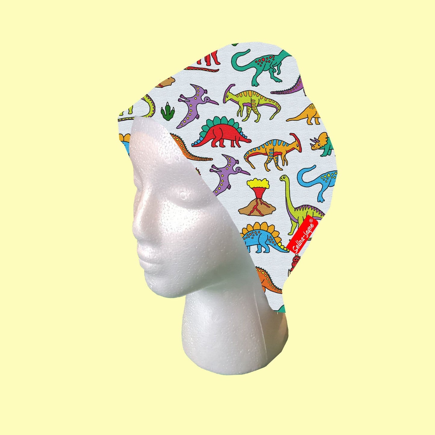 Dinosaurs Scrub Cap by Selina-Jayne