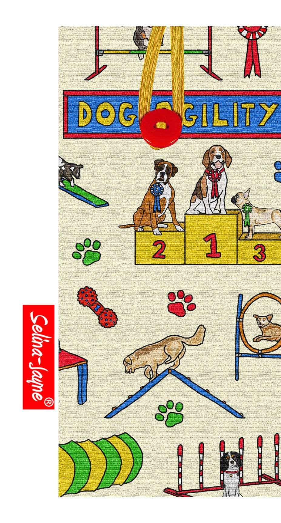 Dog Agility Soft Glasses Case by Selina-Jayne