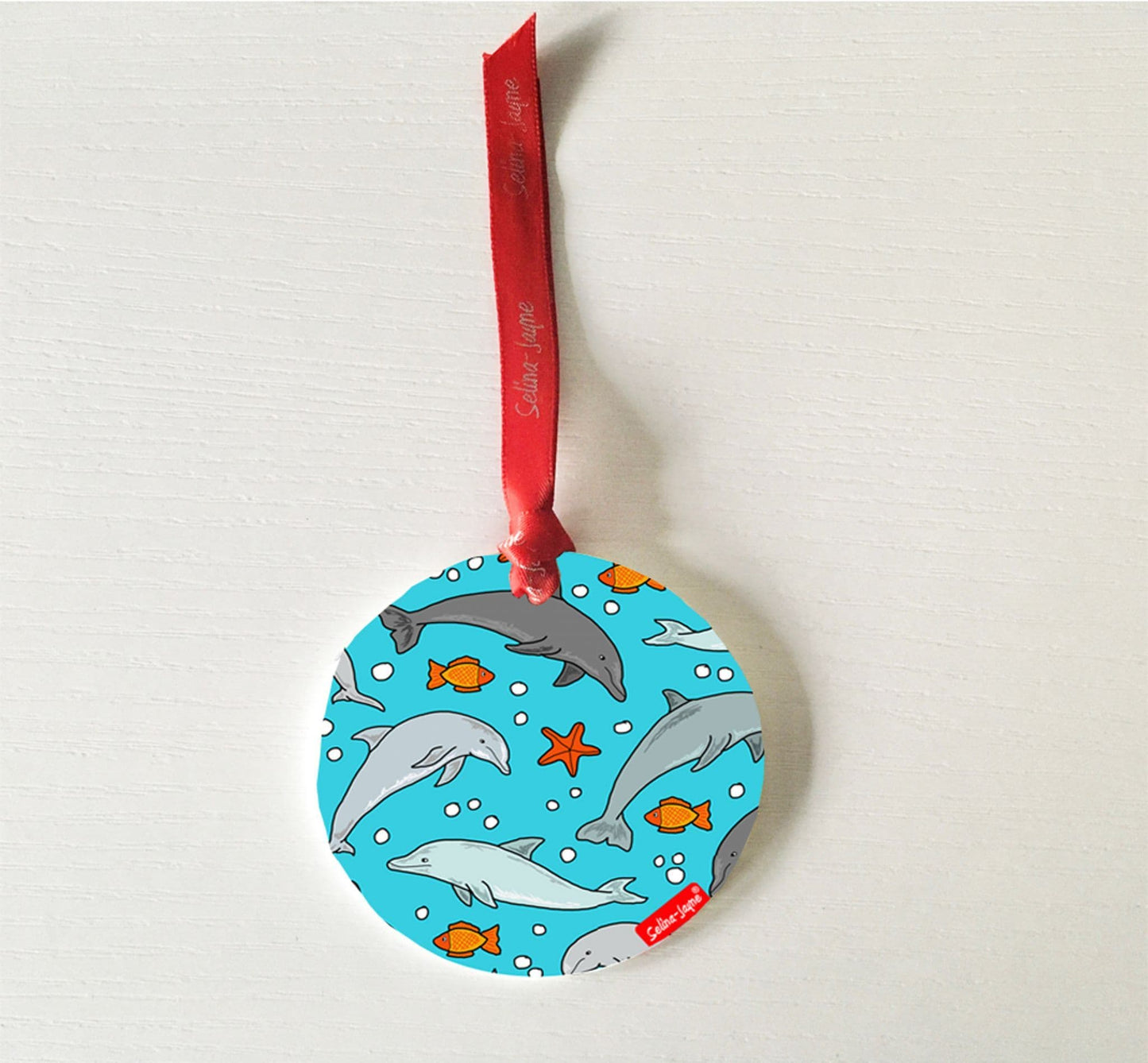 Dolphins Hanging Decoration by Selina-Jayne