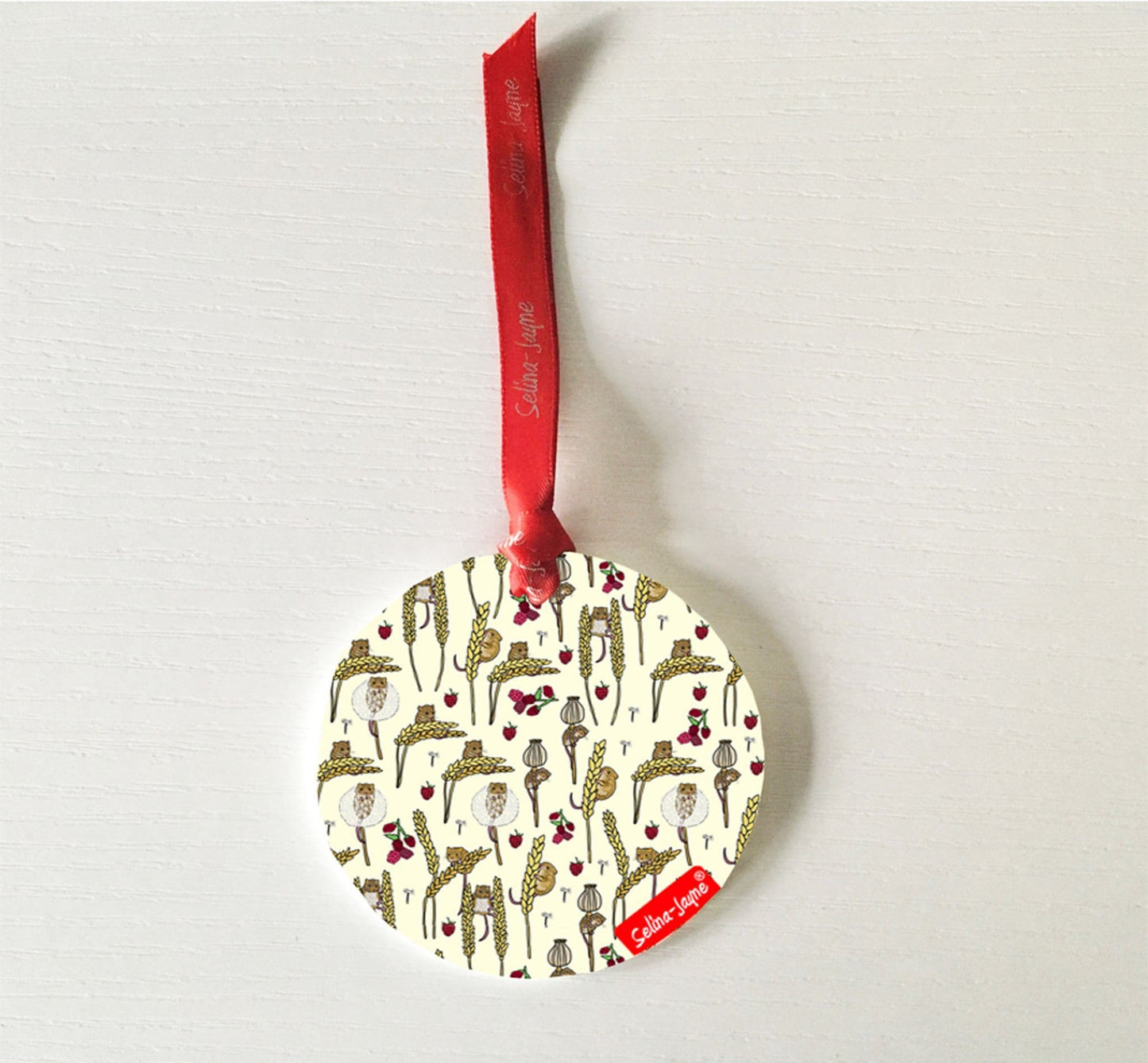 Dormouse Hanging Decoration by Selina-Jayne