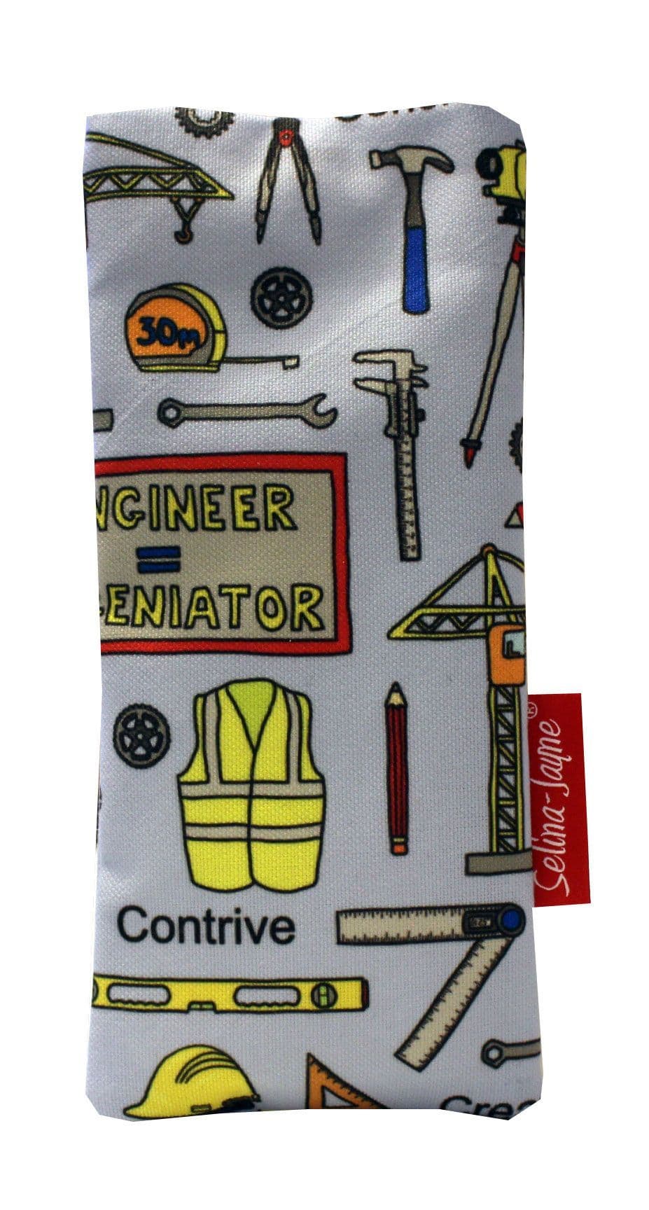 Engineer Soft Fabric Glasses Case by Selina-Jayne