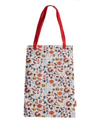 English Breakfast Tote Bag by Selina-Jayne