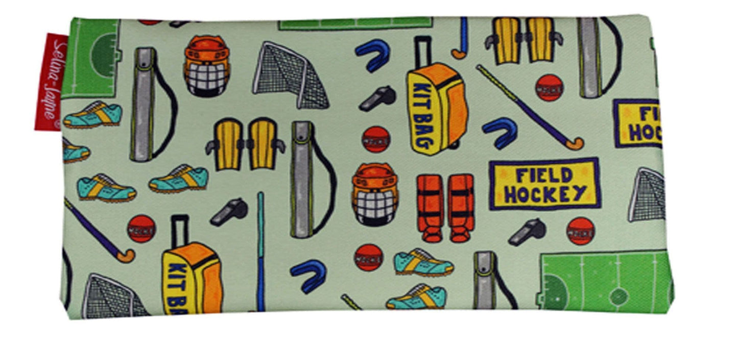 Field Hockey Pencil Case by Selina-Jayne