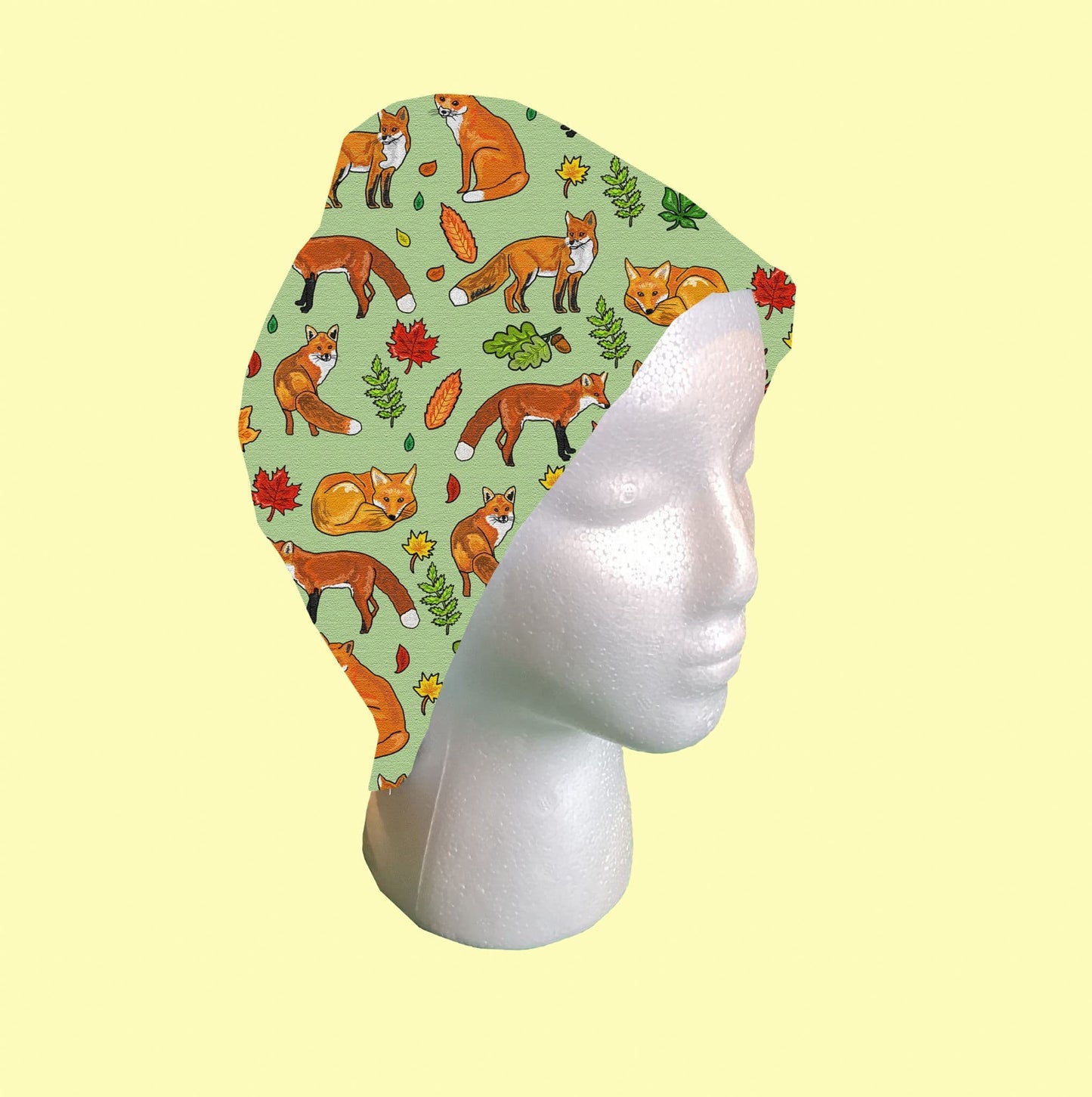 Fox Scrub Cap by Selina-Jayne