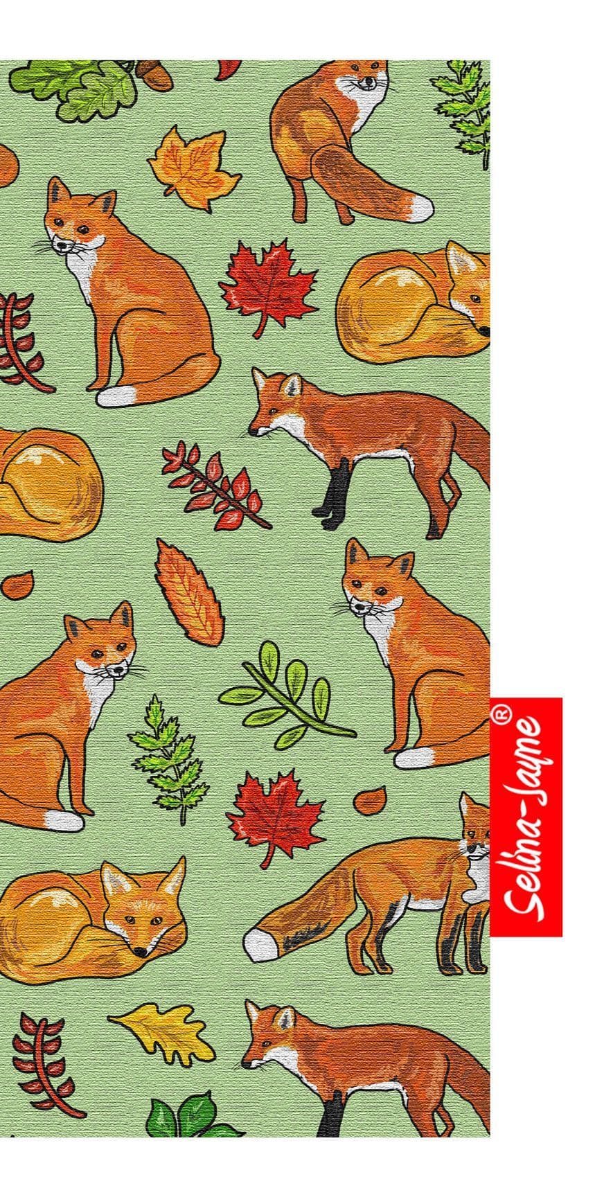 Fox Soft Glasses Case by Selina-Jayne