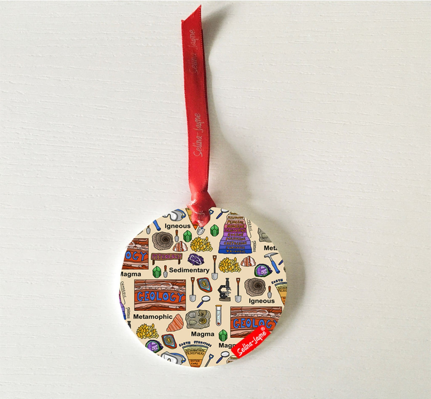 Geology Hanging Decoration by Selina-Jayne