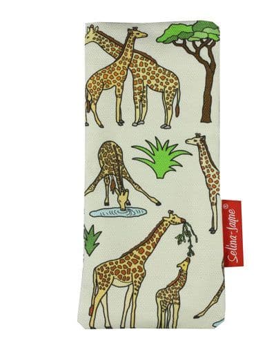 Giraffe Soft Glasses Case by Selina-Jayne