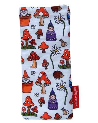 Gnomes Soft Glasses Case by Selina-Jayne