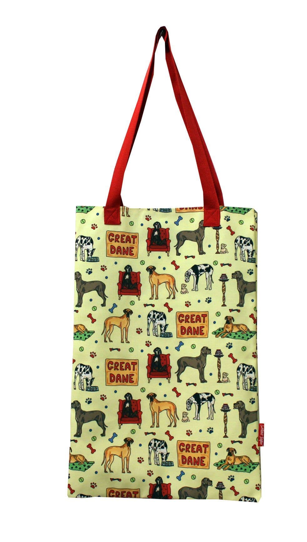 Great Dane Dog Tote Bag by Selina-Jayne