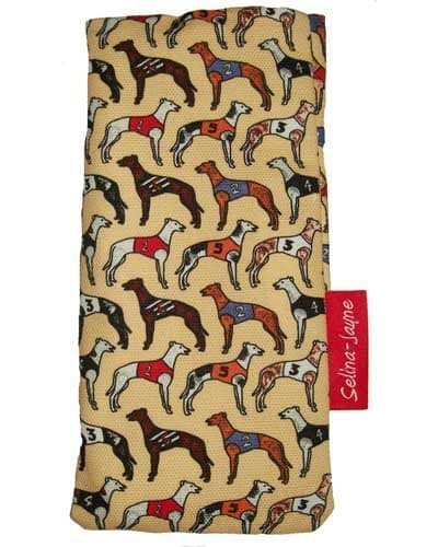 Greyhounds Soft Glasses Case by Selina-Jayne