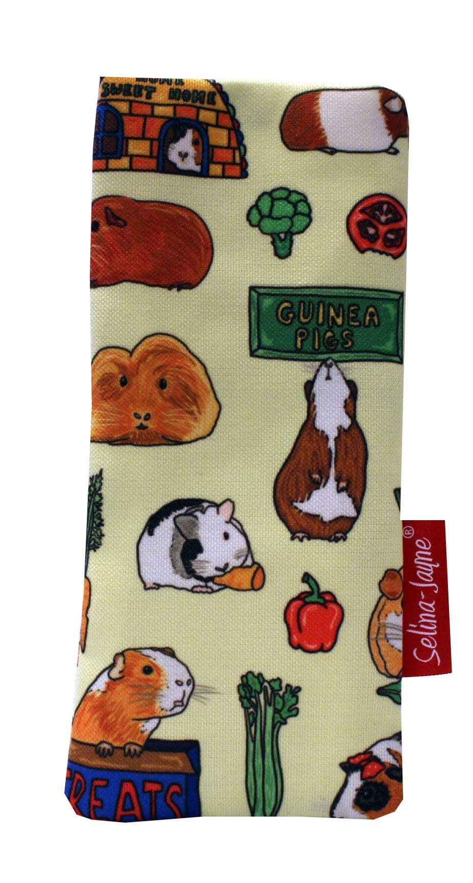 Guinea Pigs Soft Fabric Glasses Case by Selina-Jayne