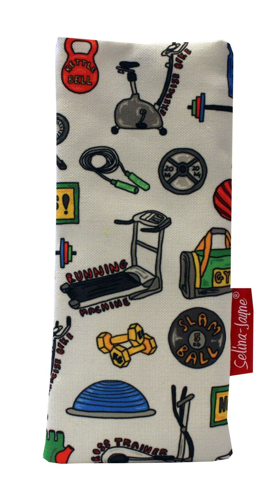 Gym Soft Fabric Glasses Case by Selina-Jayne