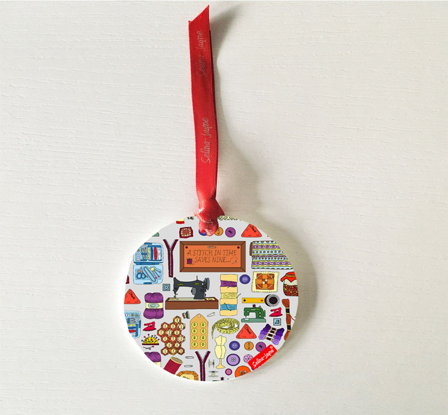 Haberdashery Hanging Decoration by Selina-Jayne