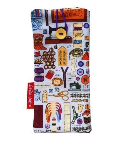 Haberdashery Soft Glasses Case by Selina-Jayne