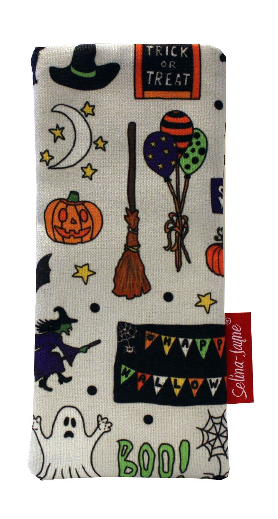 Halloween Soft Fabric Glasses Case by Selina-Jayne