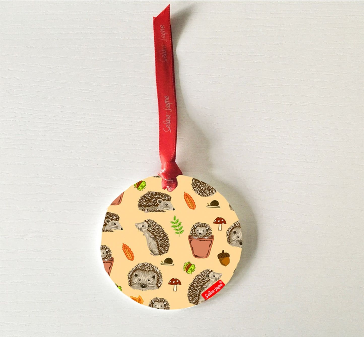 Hedgehogs Hanging Decoration by Selina-Jayne