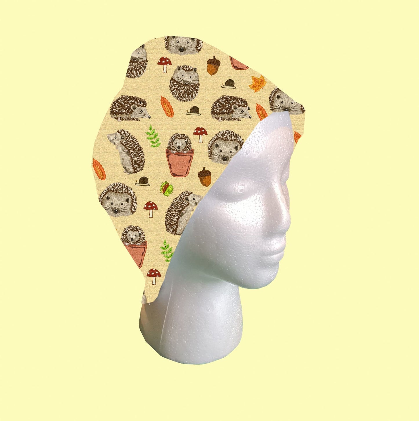 Hedgehogs Scrub Cap by Selina-Jayne