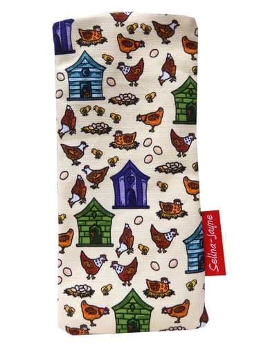 Hens Soft Glasses Case by Selina-Jayne