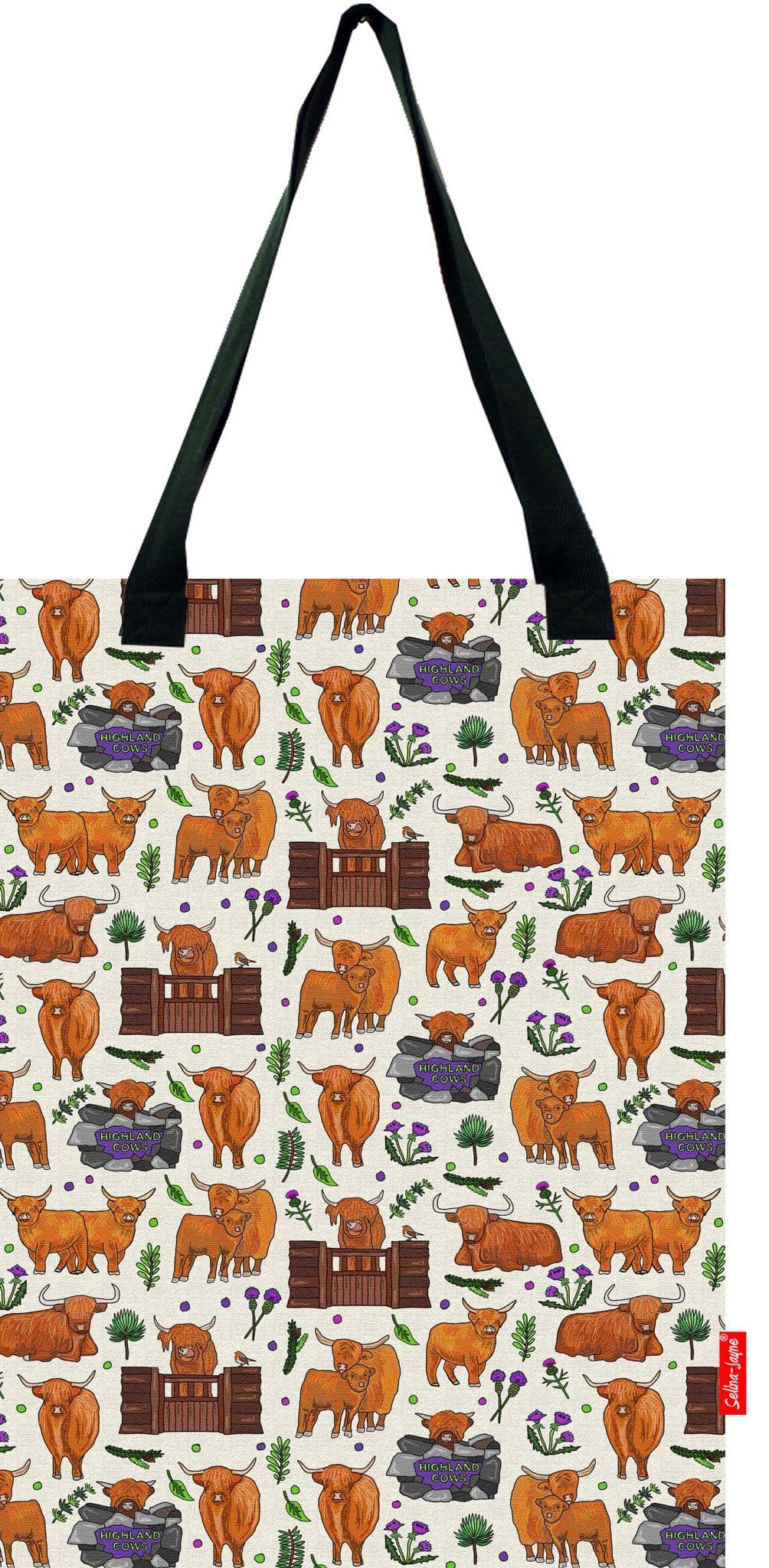 Highland Cows Tote Bag by Selina-Jayne