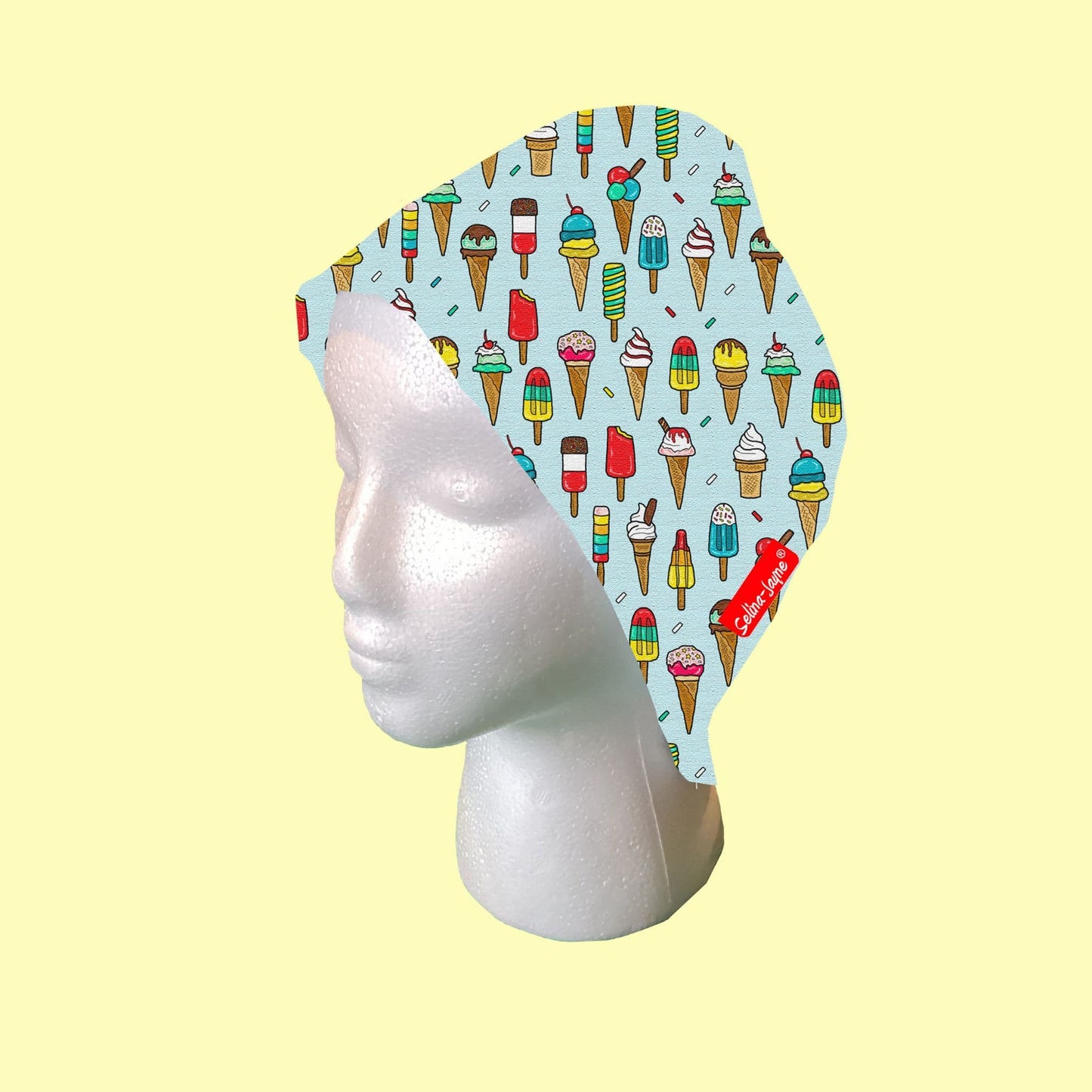 Ice Cream Scrub Cap by Selina-Jayne