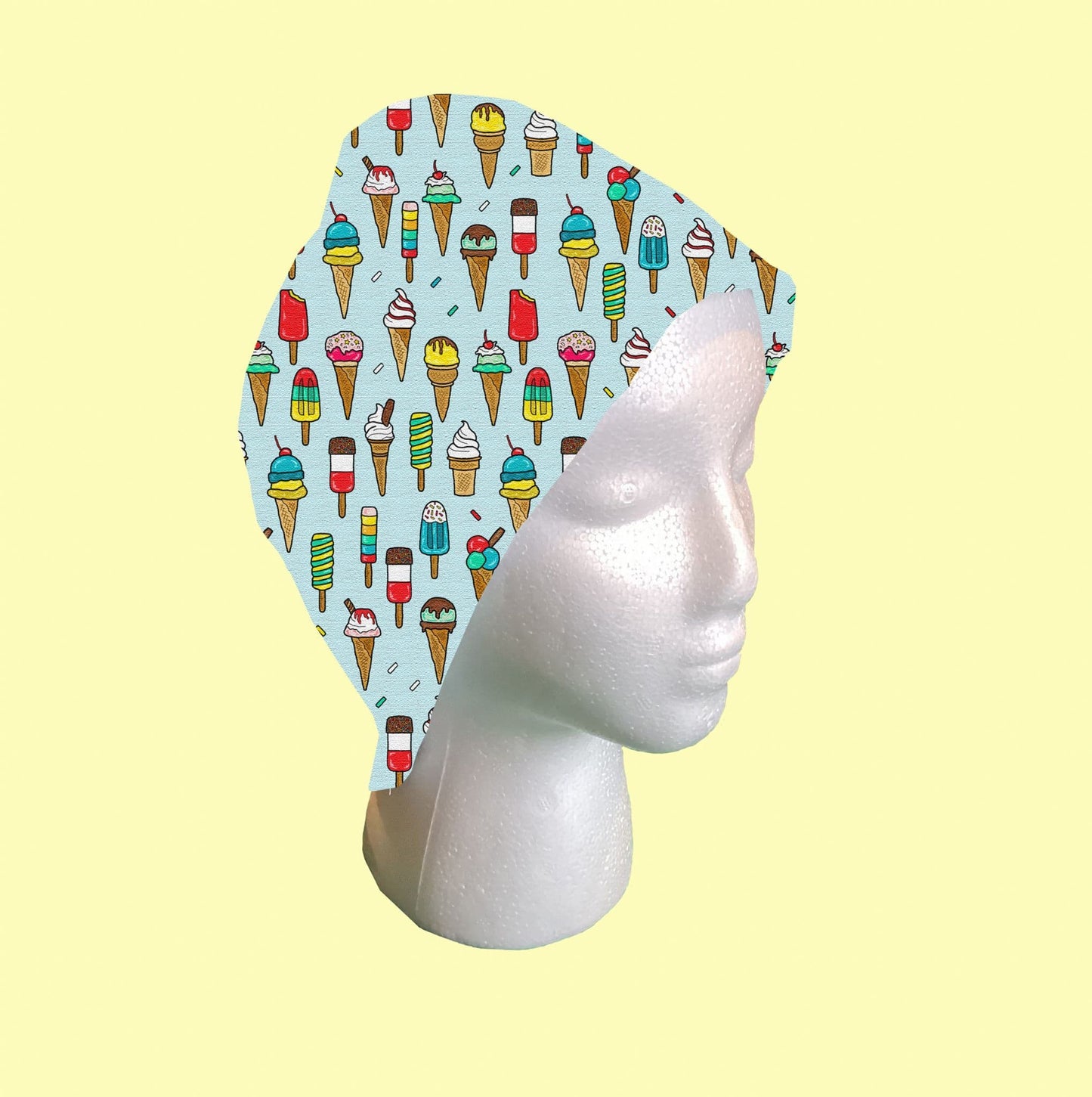 Ice Cream Scrub Cap by Selina-Jayne