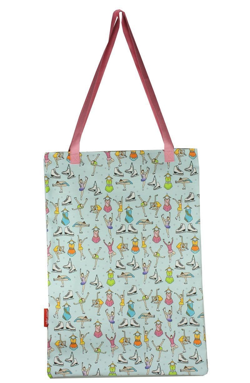 Ice Skating Tote Bag by Selina-Jayne