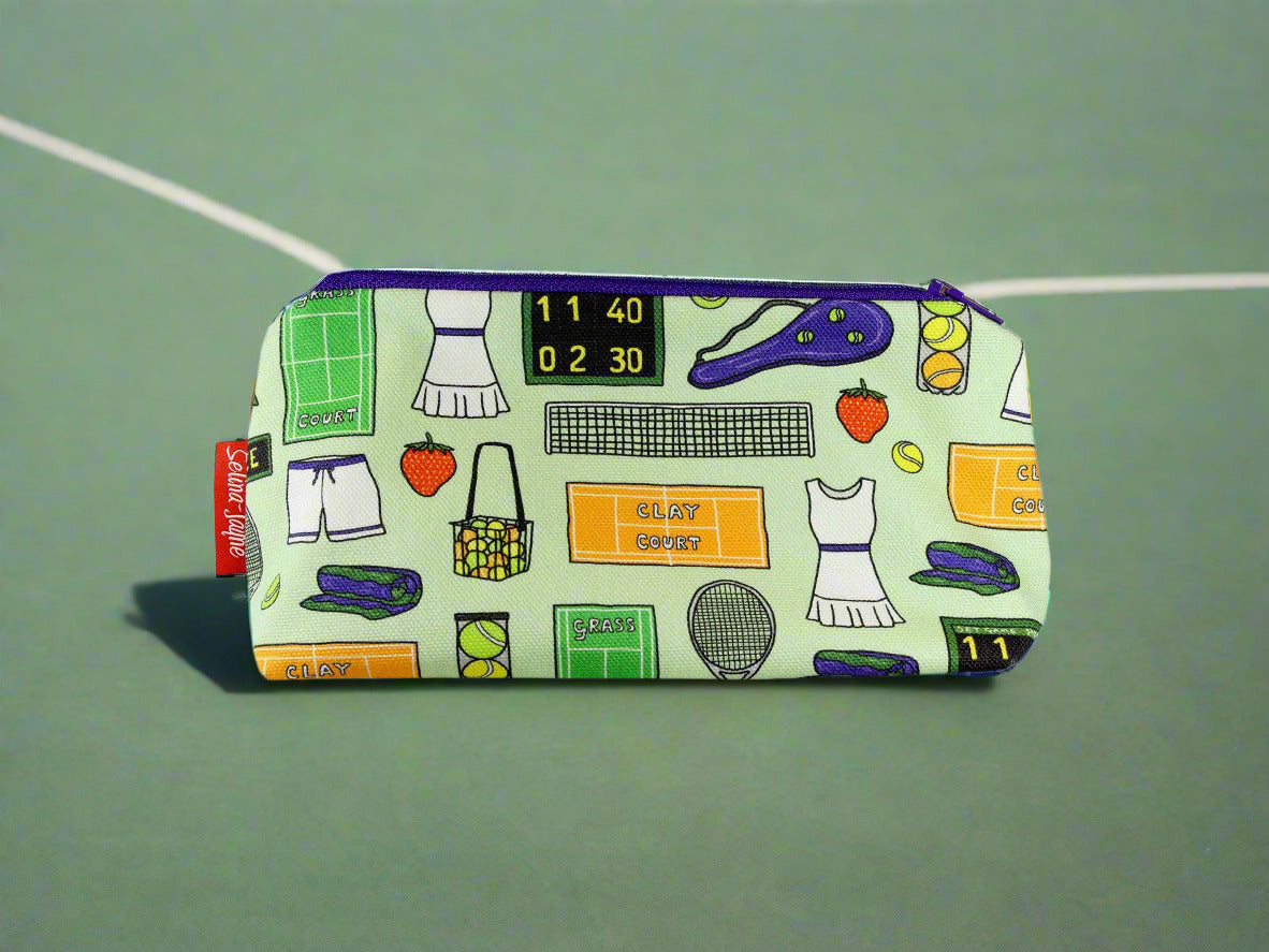 Tennis Makeup Bag by Selina-Jayne