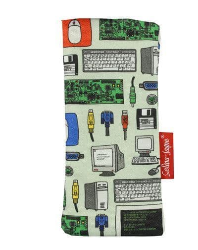 IT Worker Soft Glasses Case by Selina-Jayne