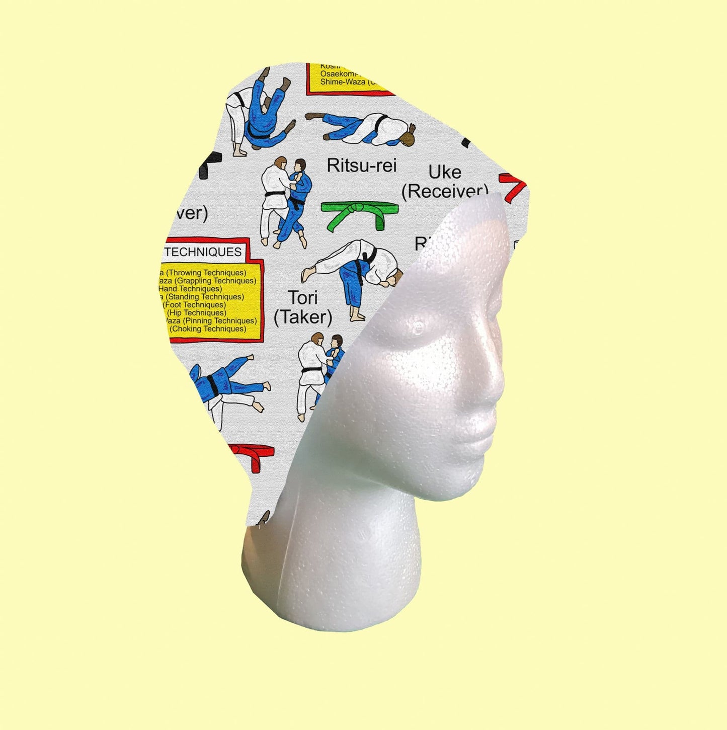 Judo Scrub Cap by Selina-Jayne