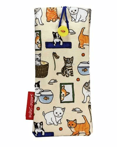 Kittens Soft Glasses Case by Selina-Jayne