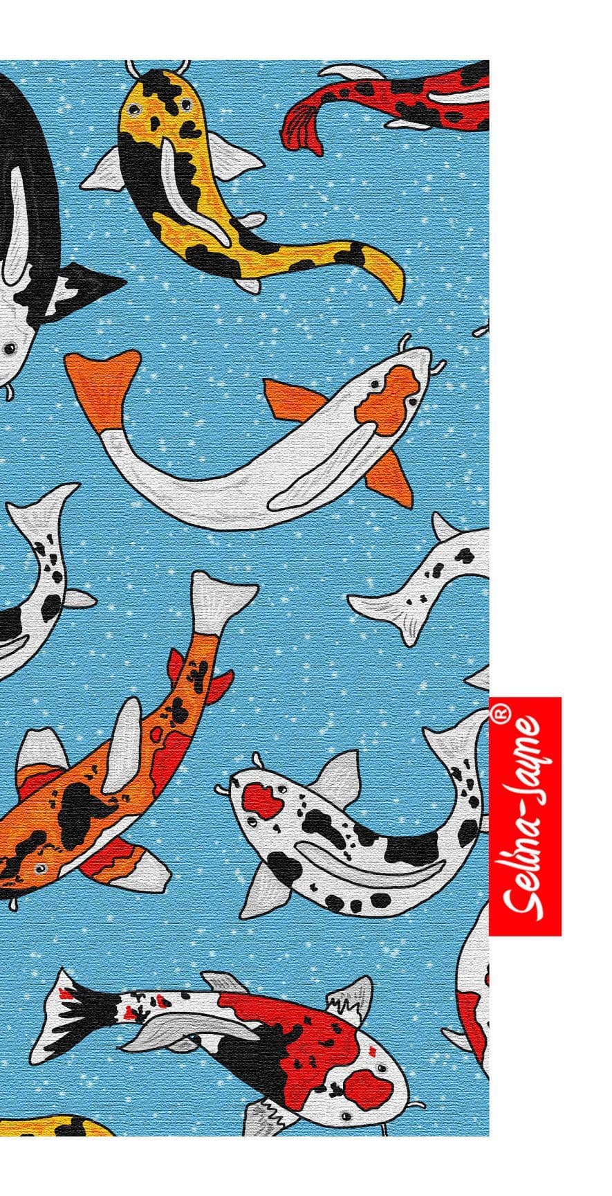 Koi Carp Soft Glasses Case by Selina-Jayne
