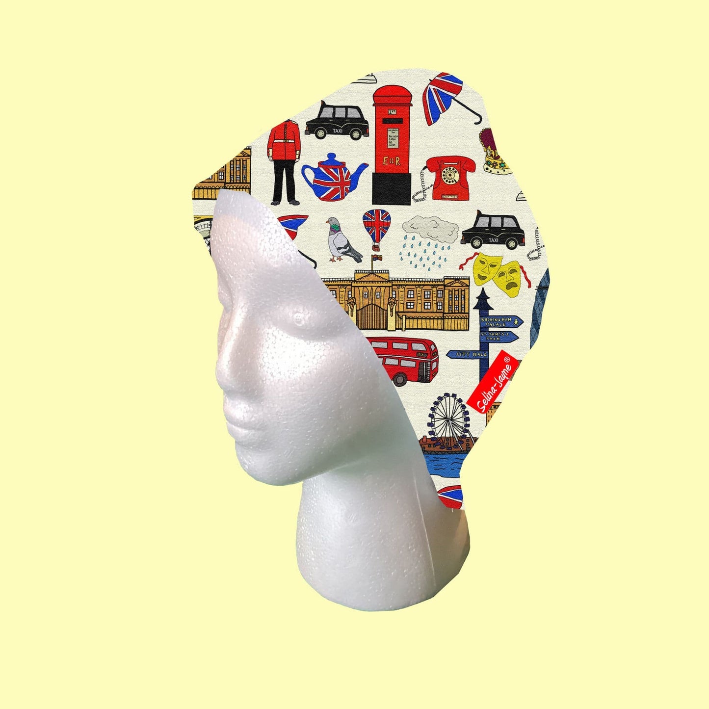 London Scrub Cap by Selina-Jayne