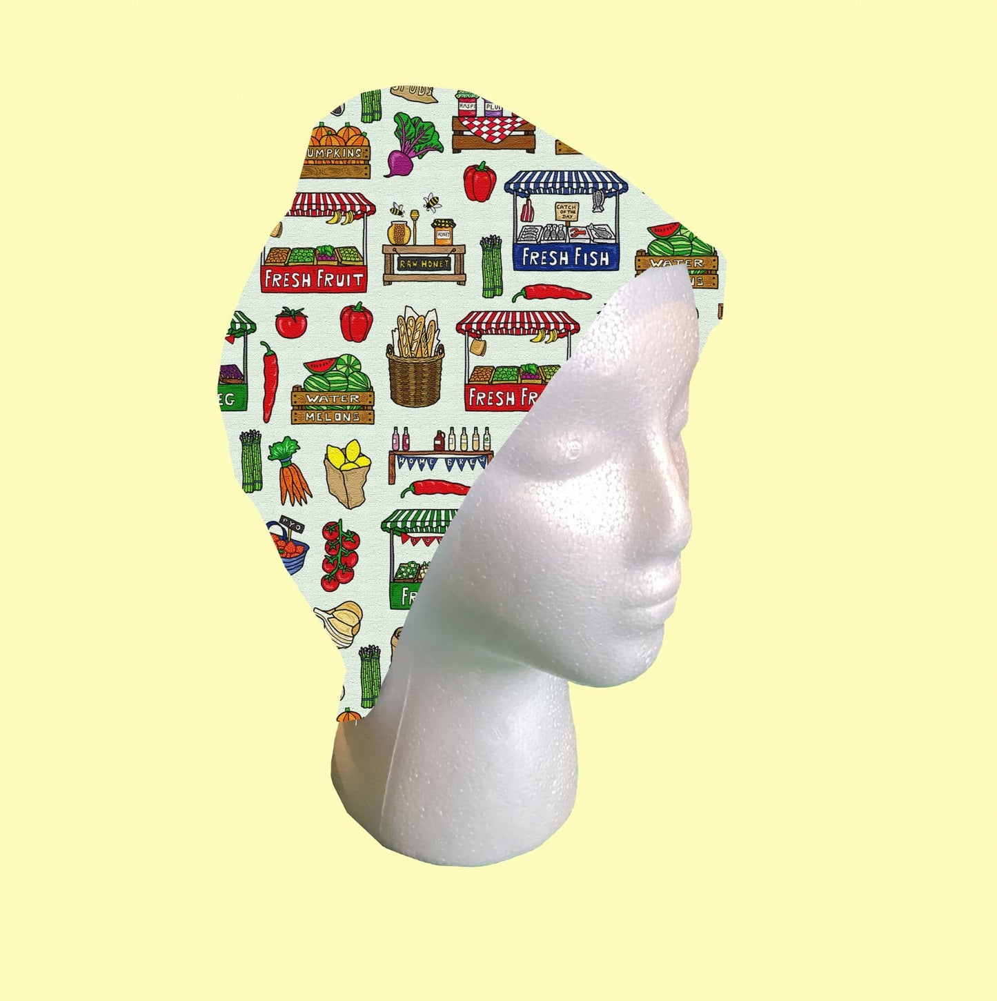 Market Day Scrub Cap by Selina-Jayne