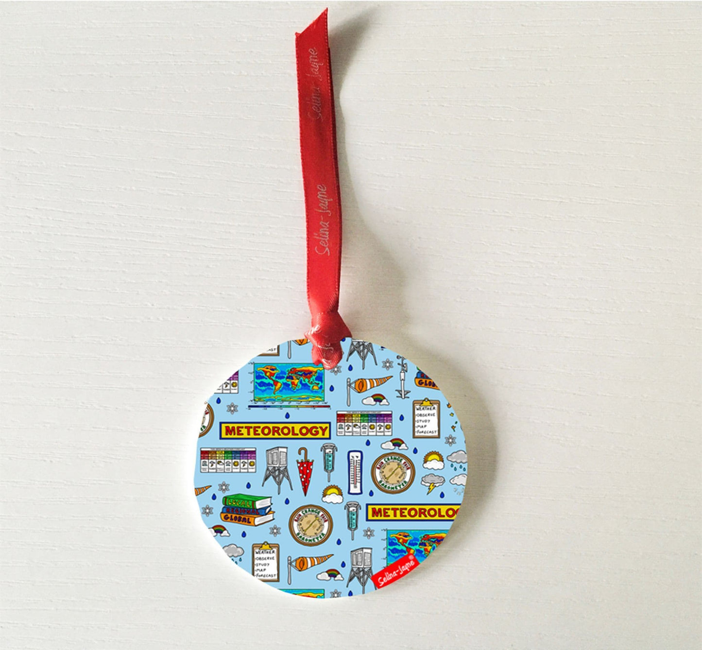 Meteorologist Hanging Decoration by Selina-Jayne