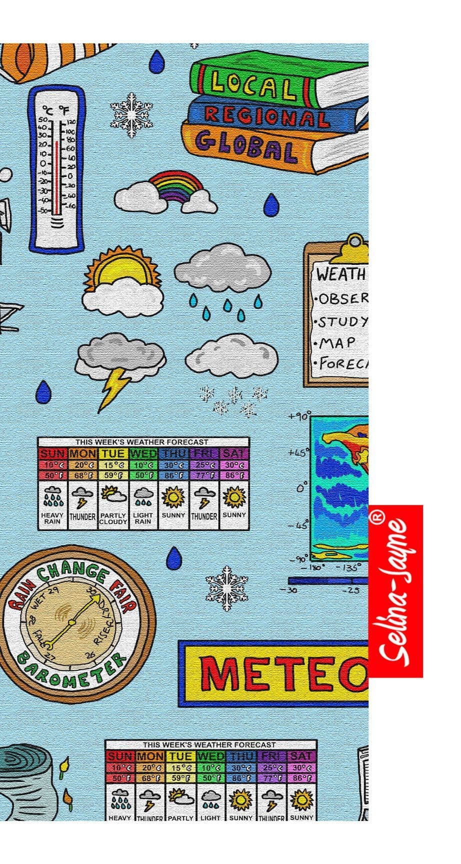 Meteorologist Soft Glasses Case by Selina-Jayne