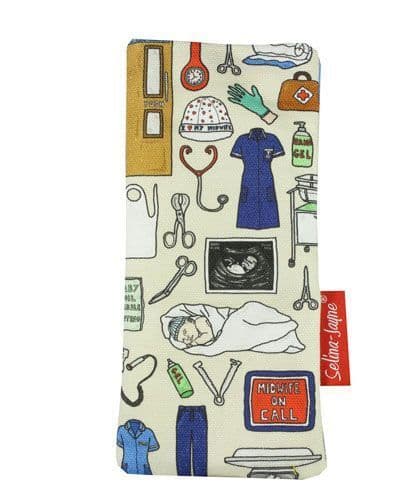 Midwife Soft Glasses Case by Selina-Jayne