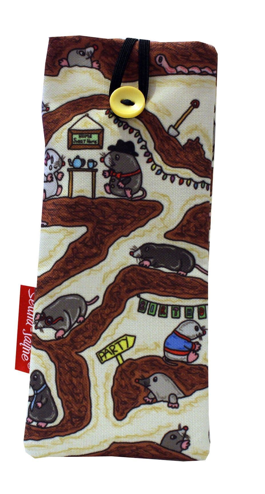 Moles Soft Fabric Glasses Case by Selina-Jayne