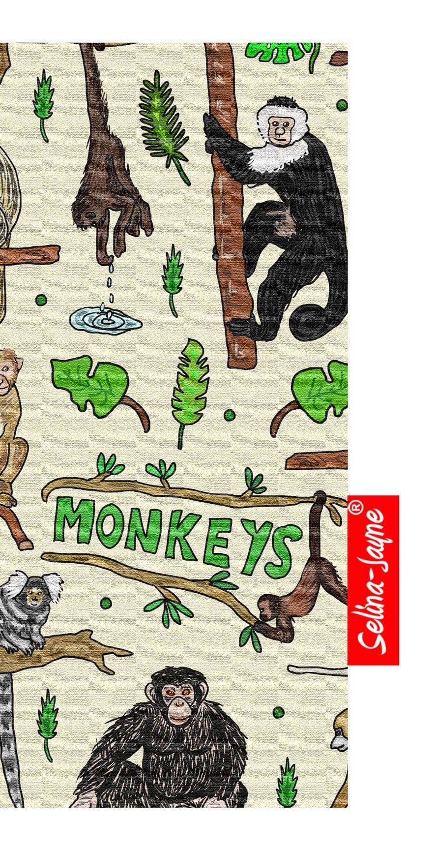 Monkey Soft Glasses Case by Selina-Jayne