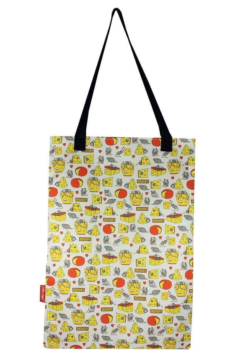 Mouse and Cheese Tote Bag by Selina-Jayne