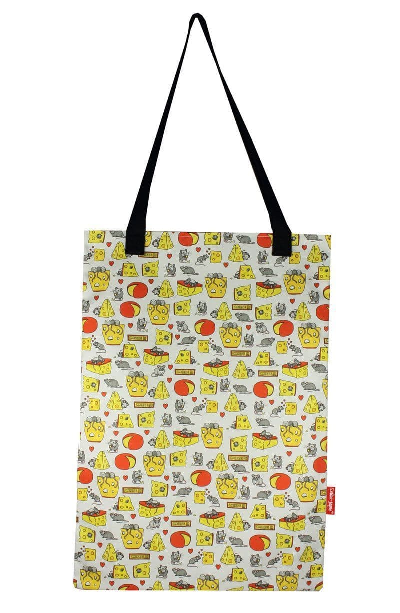 Mouse and Cheese Tote Bag by Selina-Jayne