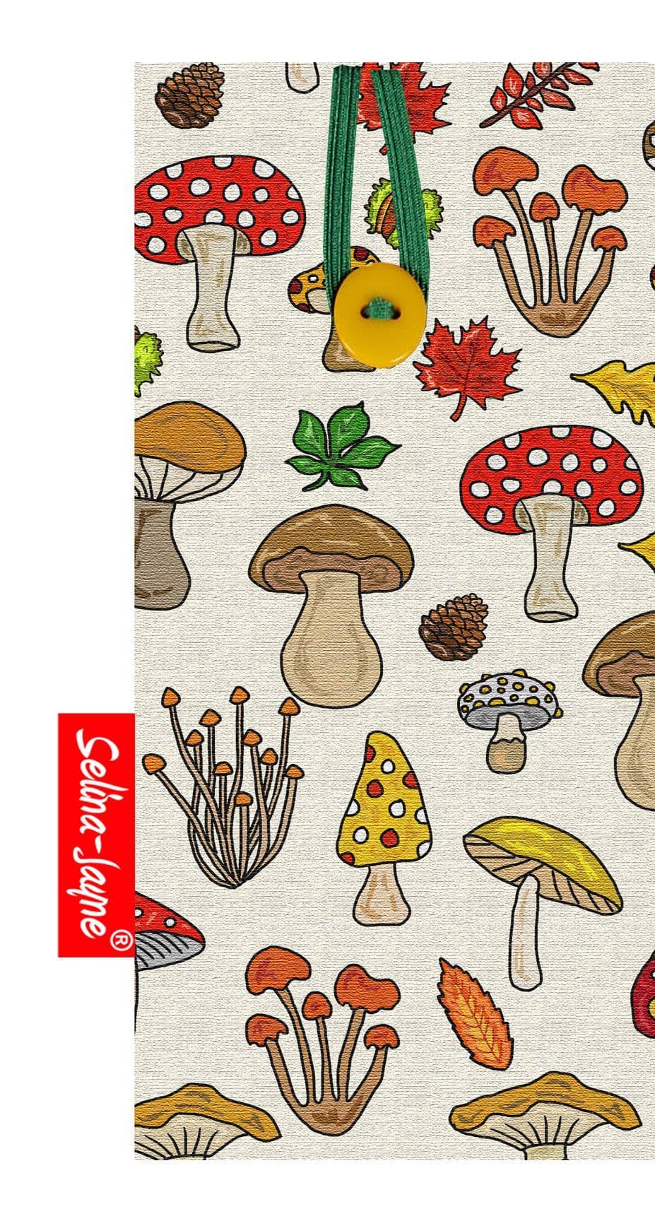 Mushrooms Soft Glasses Case by Selina-Jayne