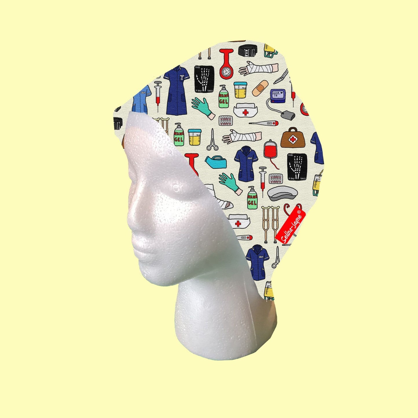 Nurse Scrub Cap by Selina-Jayne