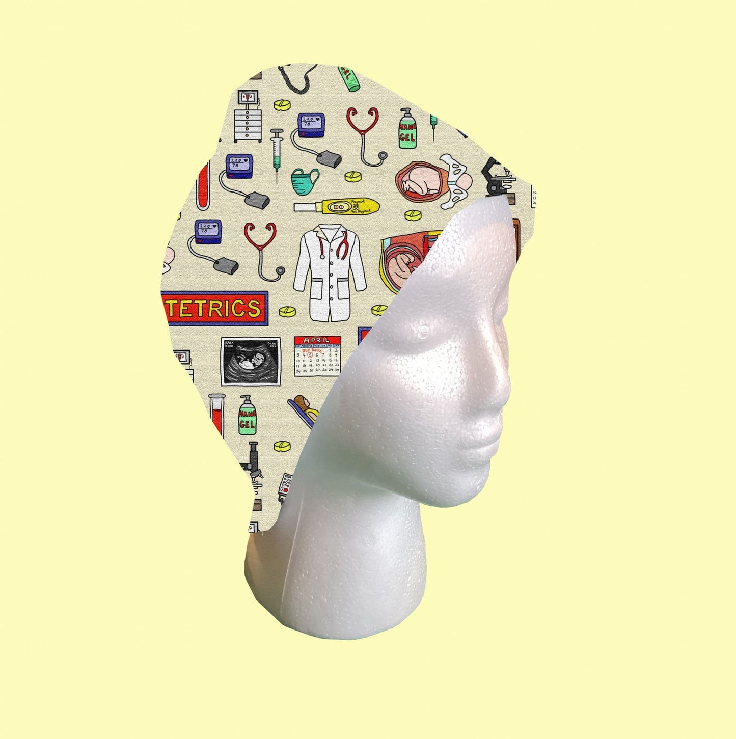 Obstetrician Scrub Cap by Selina-Jayne