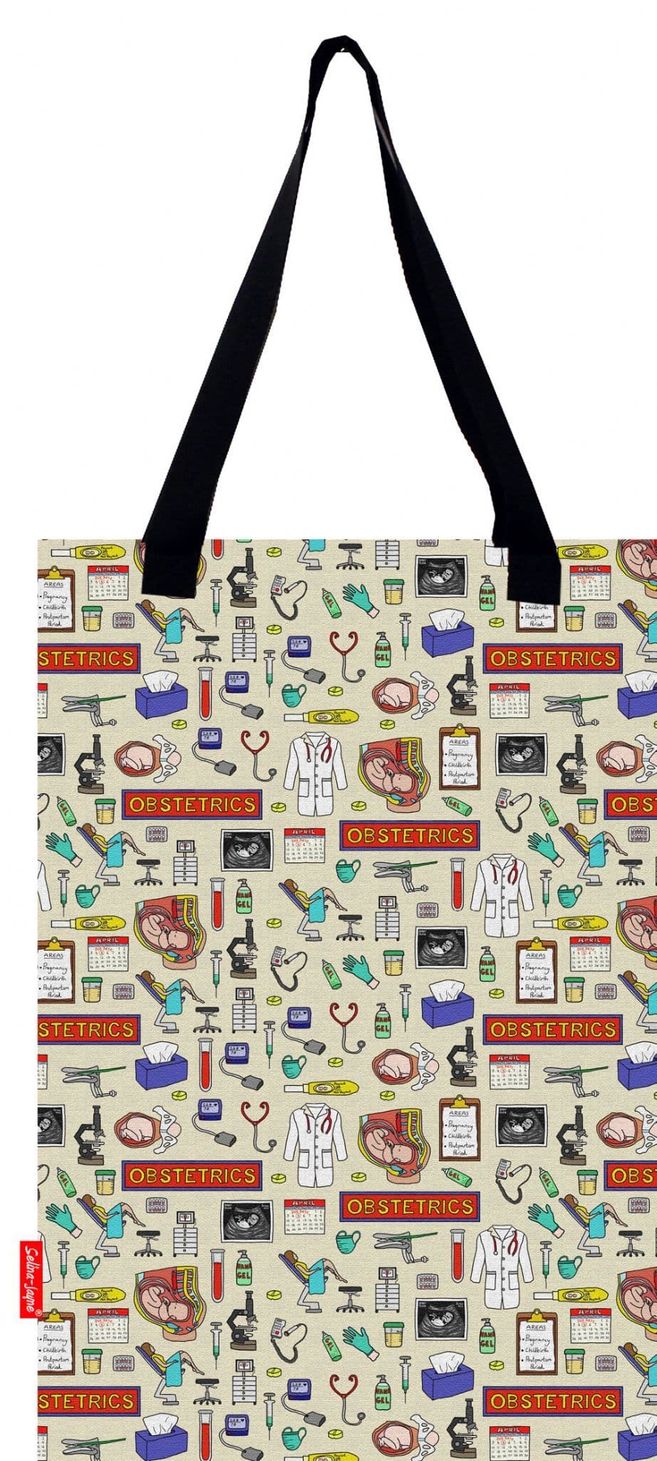 Obstetrician Tote Bag by Selina-Jayne