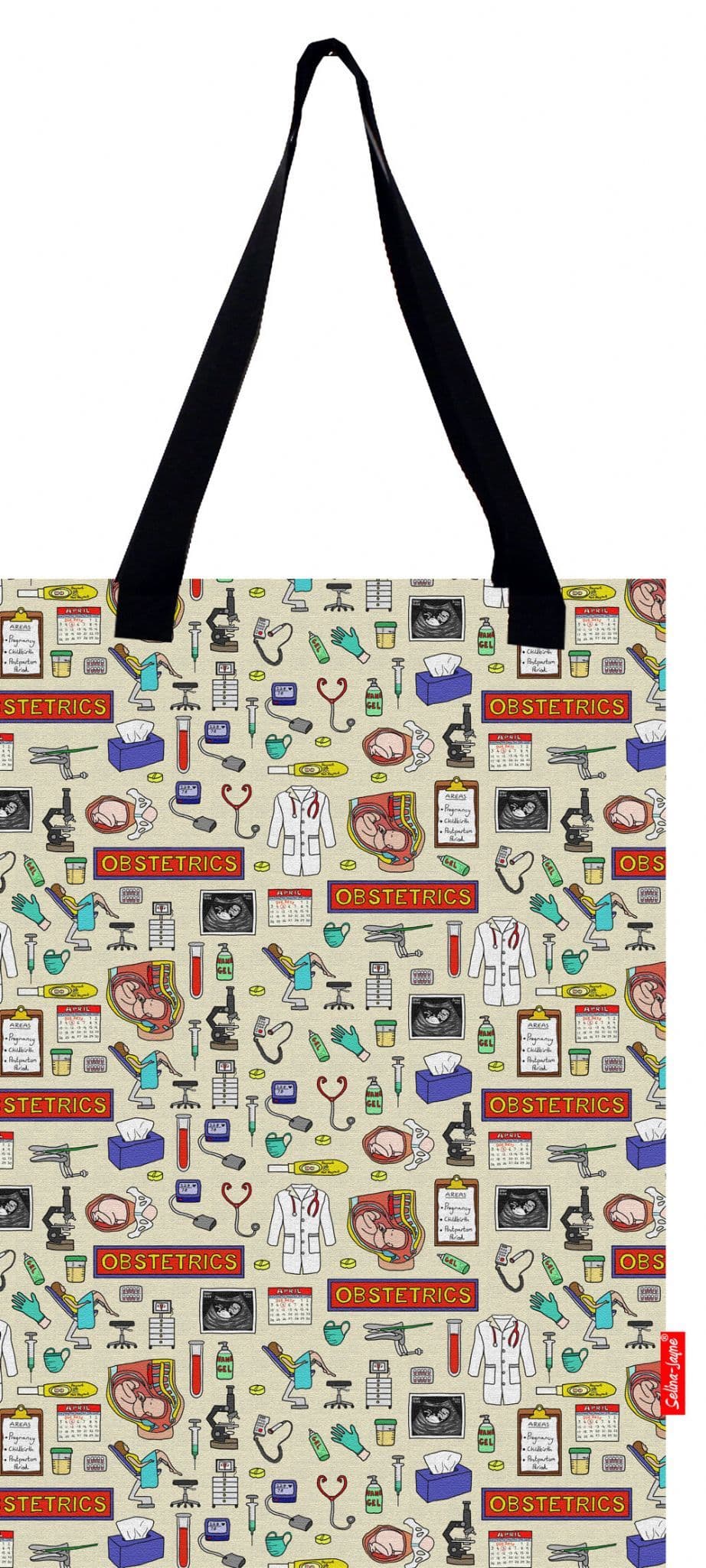 Obstetrician Tote Bag by Selina-Jayne