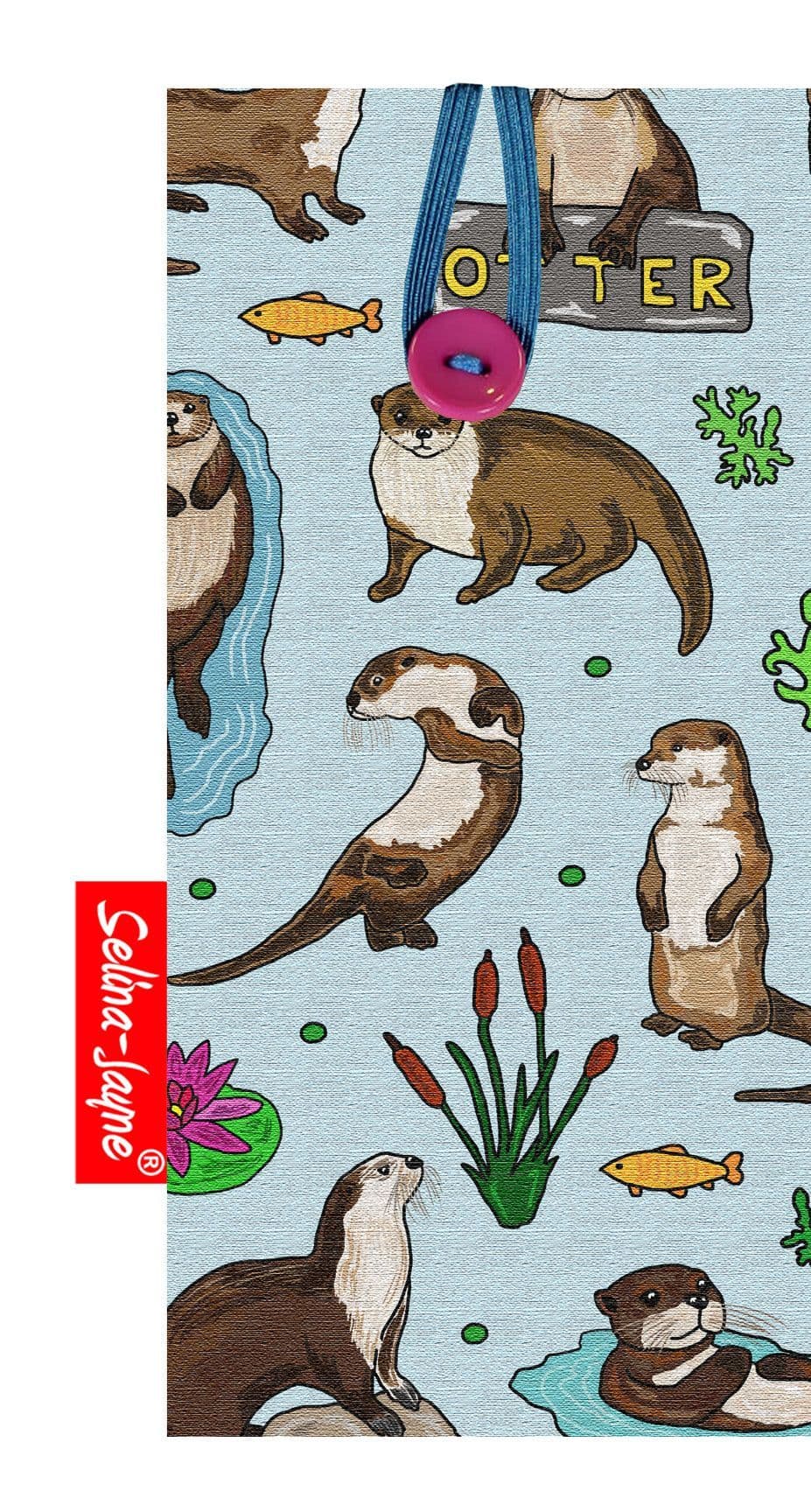 Otters Soft Glasses Case by Selina-Jayne