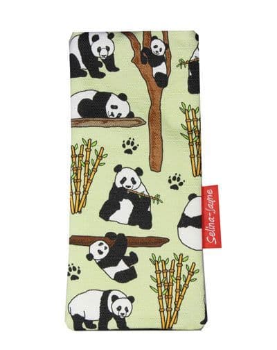 Panda Bear Soft Glasses Case by Selina-Jayne