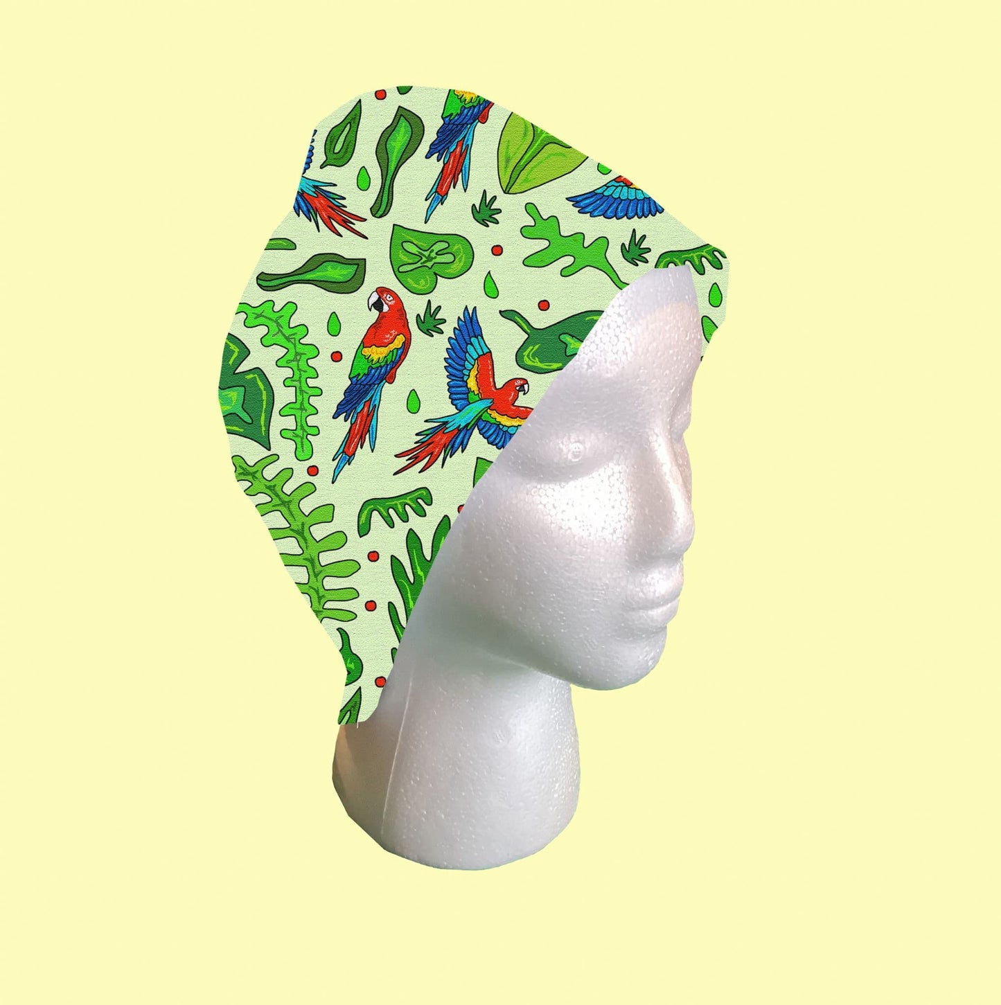 Parrots Scrub Cap by Selina-Jayne